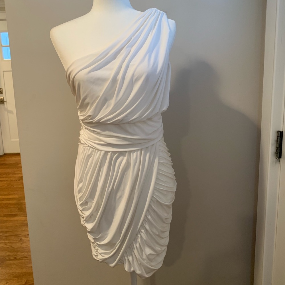 Nordstrom white dress sz L